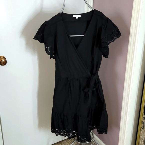 Stella & Dot Dresses & Skirts - Black Wrap Dress